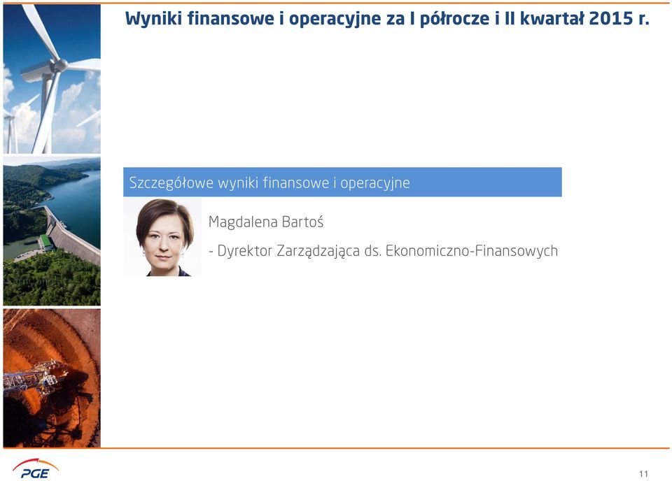 Szczegółowe wyniki finansowe i operacyjne