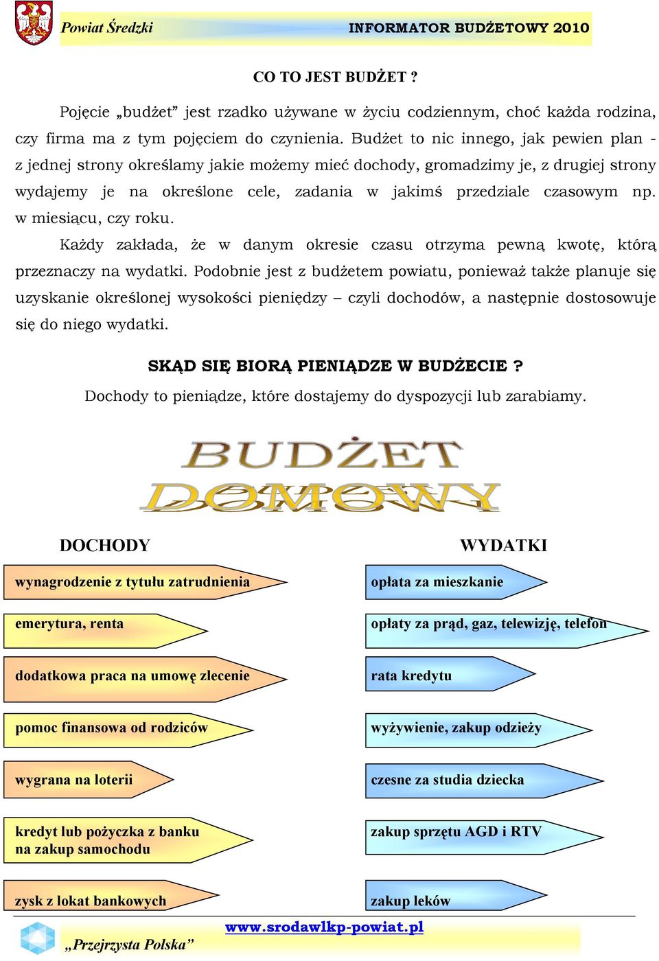 w miesiącu, czy roku. Każdy zakłada, że w danym okresie czasu otrzyma pewną kwotę, ktàrą przeznaczy na wydatki.