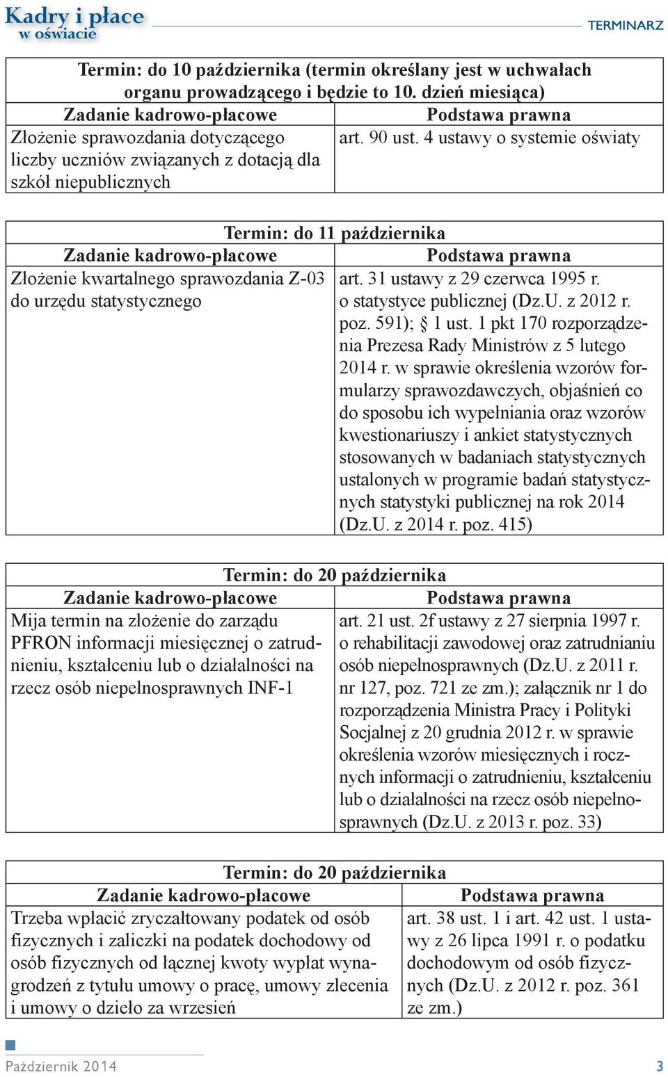 do urzędu statystycznego o statystyce publicznej (Dz.U. z 2012 r. poz. 591); 1 ust. 1 pkt 170 rozporządzenia Prezesa Rady Ministrów z 5 lutego 2014 r.