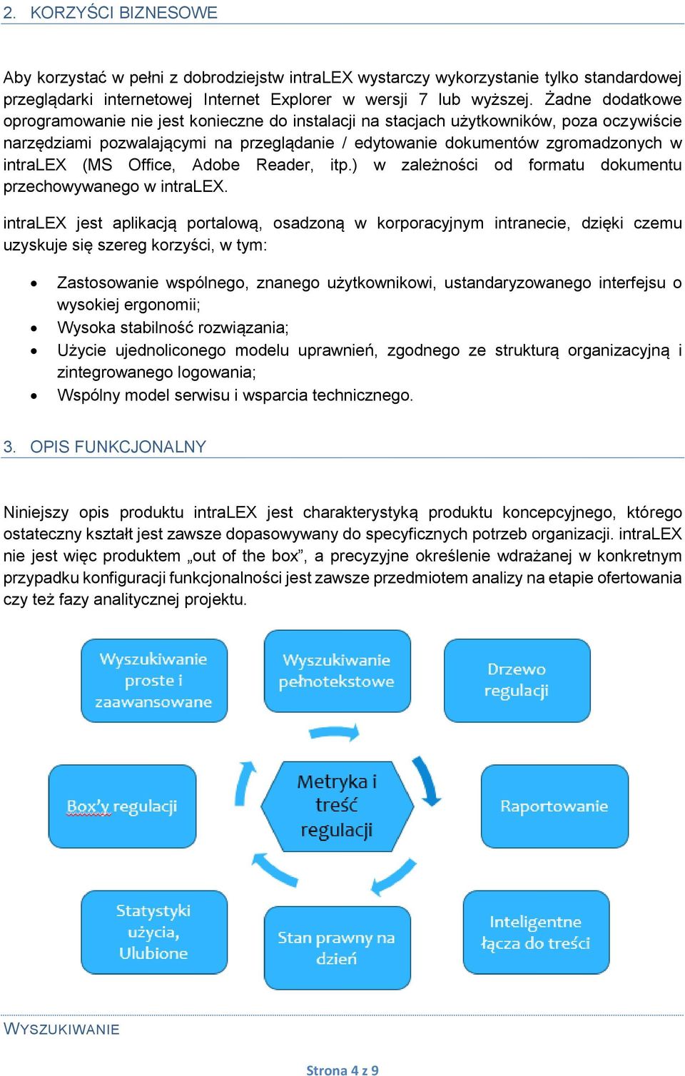 (MS Office, Adobe Reader, itp.) w zależności od formatu dokumentu przechowywanego w intralex.