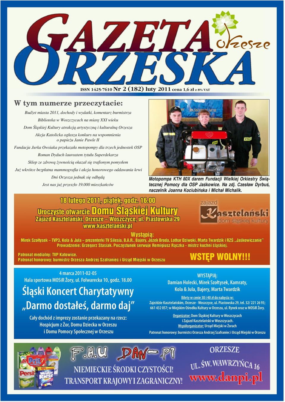 żywnością okazał się trafionym pomysłem Już wkrótce bezpłatna mammografia i akcja honorowego oddawania krwi Dni Orzesza jednak się odbędą Jest nas już przeszło 19.