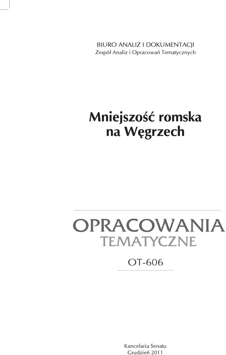 Mniejszość romska na Węgrzech