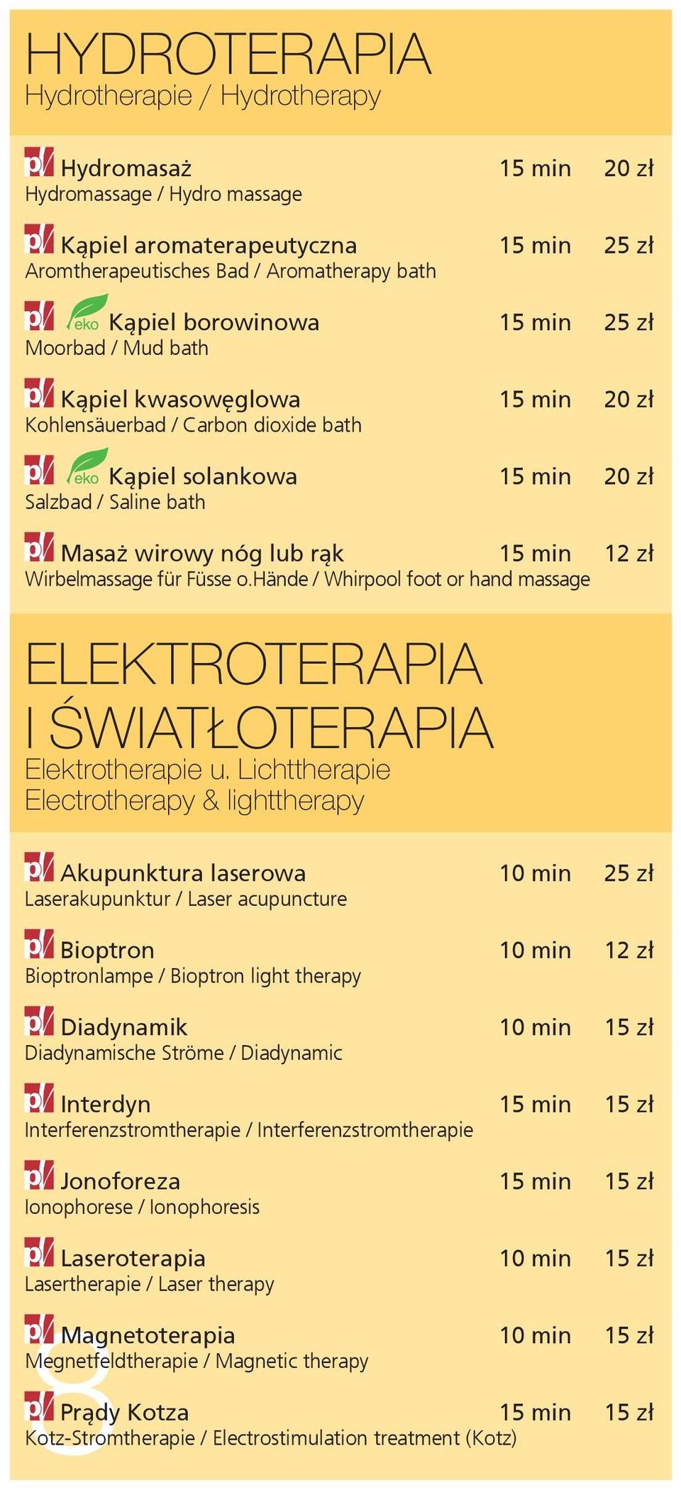 Wirbelmassage für Füsse o.hände / Whirpool foot or hand massage ELEKTROTERAPIA I ŚWIATŁOTERAPIA Elektrotherapie u.