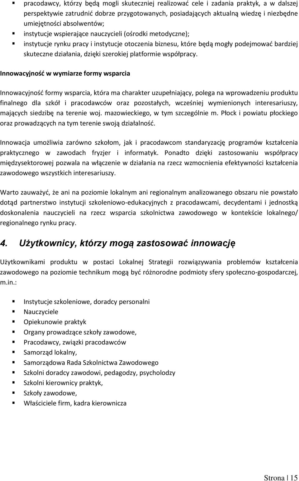 platformie współpracy.