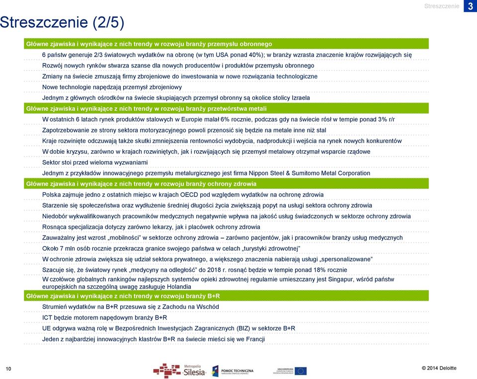 nowe rozwiązania technologiczne Nowe technologie napędzają przemysł zbrojeniowy Jednym z głównych ośrodków na świecie skupiających przemysł obronny są okolice stolicy Izraela Główne zjawiska i