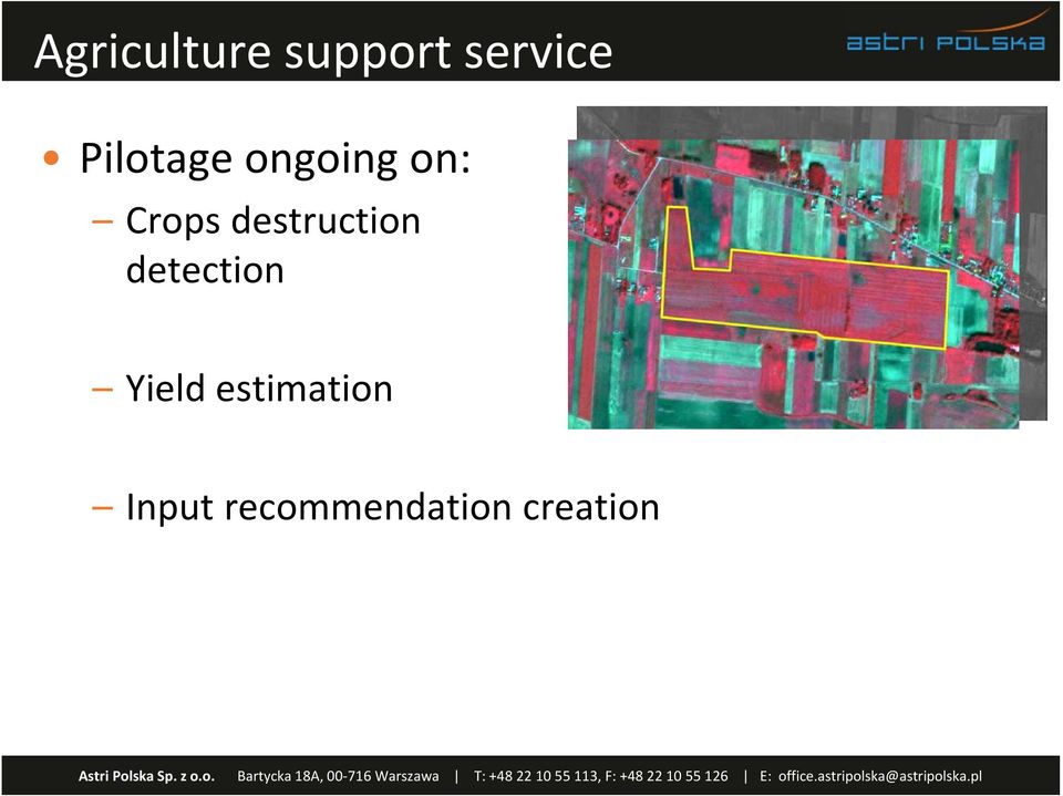 destruction detection Yield