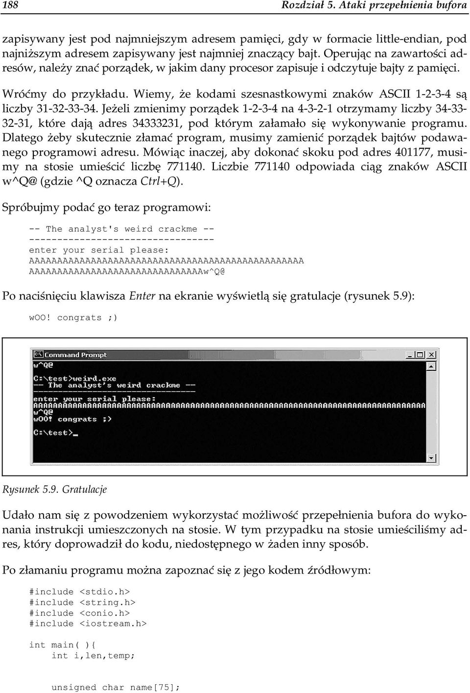 Wiemy, że kodami szesnastkowymi znaków ASCII 1-2-3-4 są liczby 31-32-33-34.