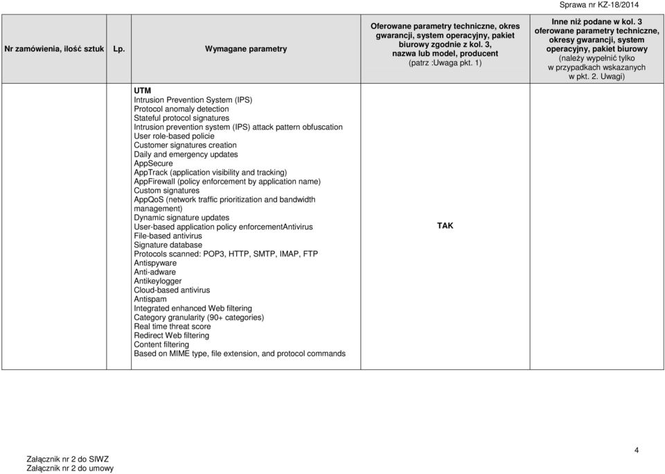 prioritization and bandwidth management) Dynamic signature updates User-based application policy enforcementantivirus File-based antivirus Signature database Protocols scanned: POP3, HTTP, SMTP,