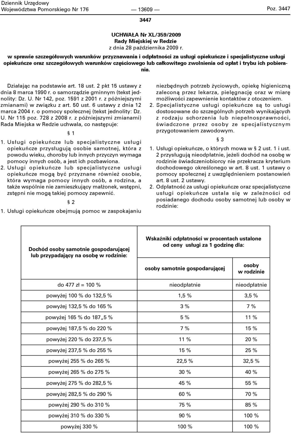 trybu ich pobierania. Działając na podstawie art. 18 ust. 2 pkt 15 ustawy z dnia 8 marca 1990 r. o samorządzie gminnym (tekst jednolity: Dz. U. Nr 142, poz. 1591 z 2001 r.