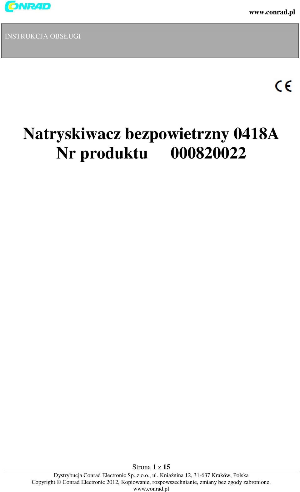 bezpowietrzny 0418A