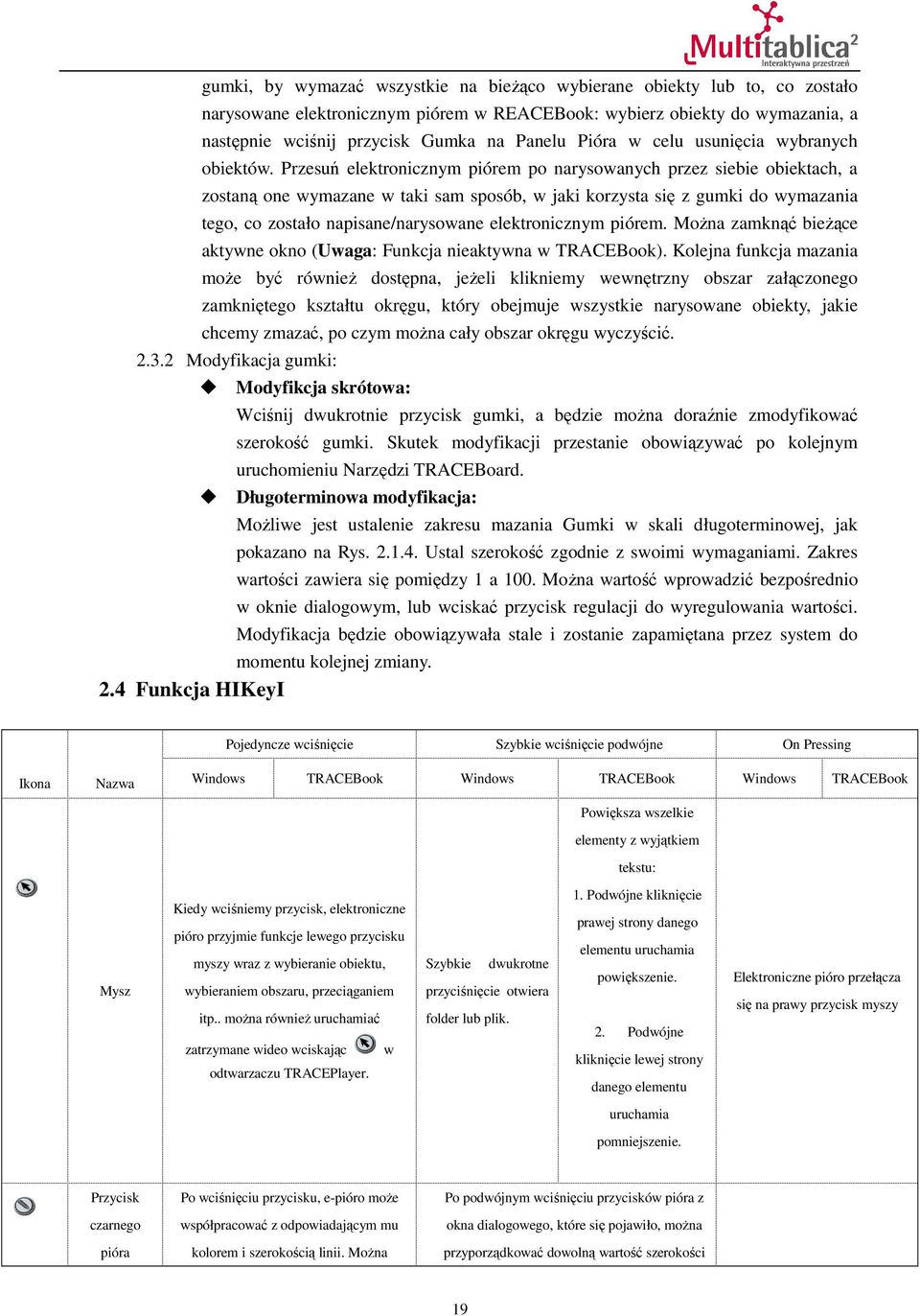 Przesuń elektronicznym piórem po narysowanych przez siebie obiektach, a zostaną one wymazane w taki sam sposób, w jaki korzysta się z gumki do wymazania tego, co zostało napisane/narysowane