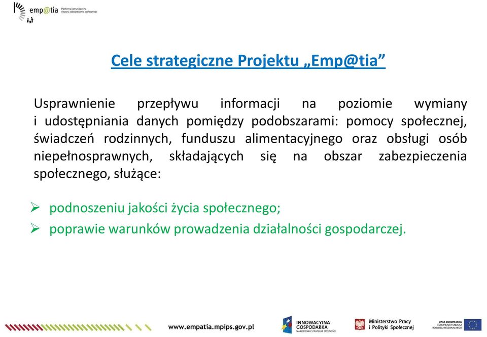 alimentacyjnego oraz obsługi osób niepełnosprawnych, składających się na obszar zabezpieczenia