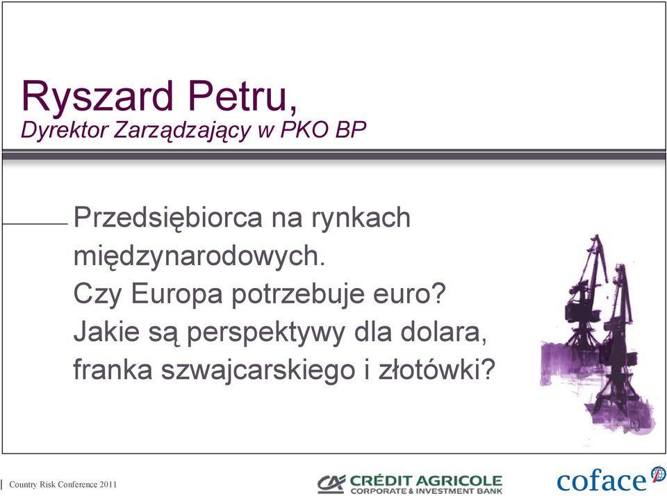 Czy Europa potrzebuje euro?