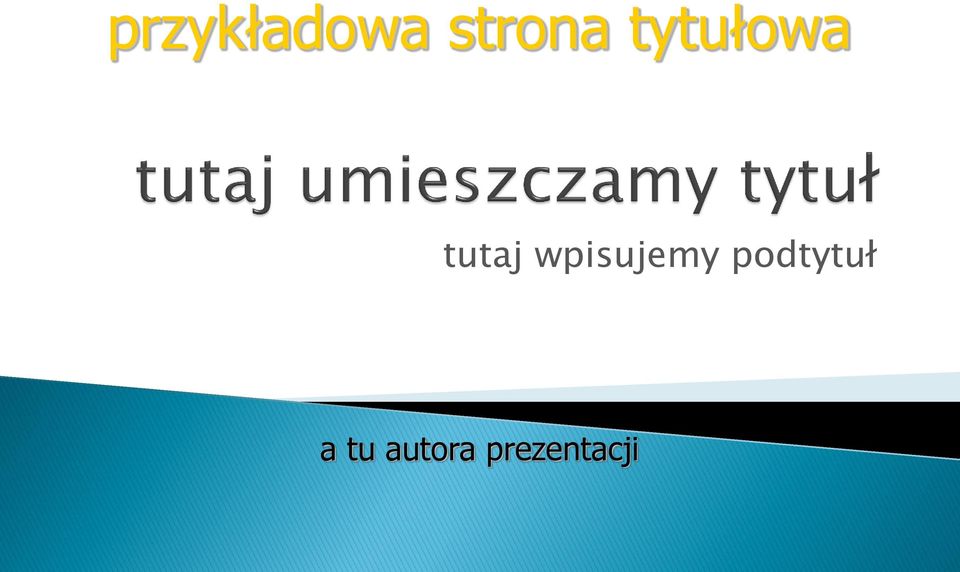 wpisujemy podtytuł