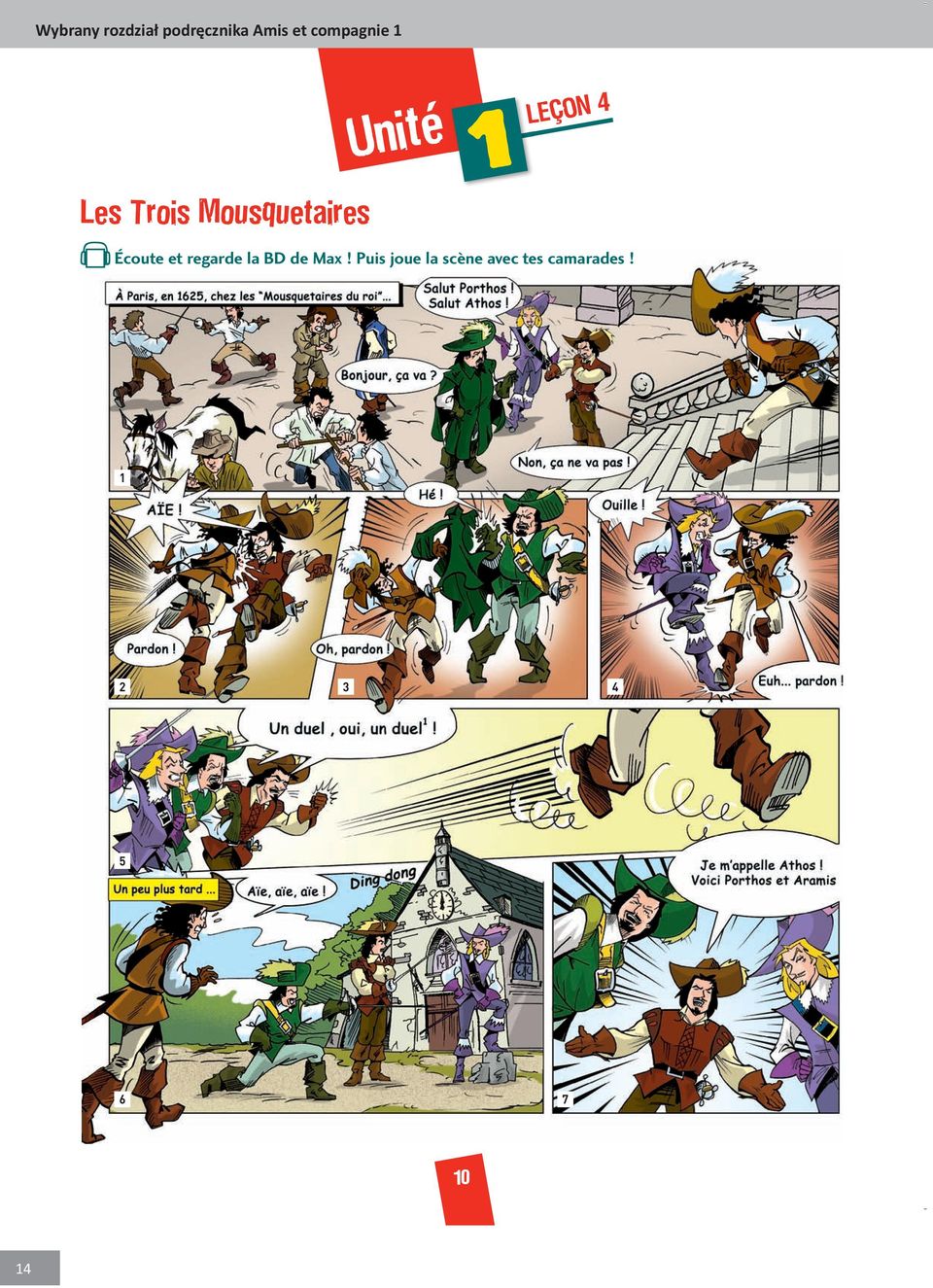 BD de Max! Puis joue la scène avec tes camarades!