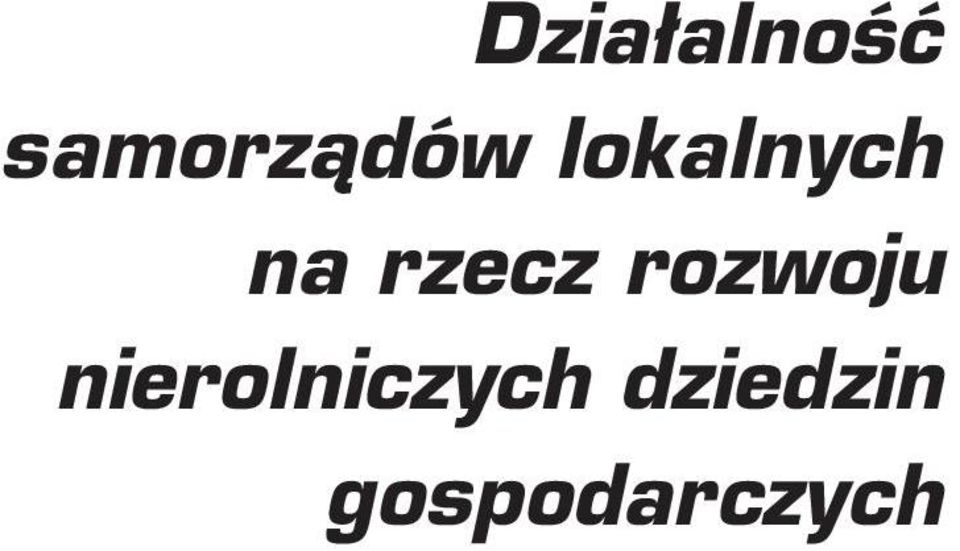 na rzecz rozwoju