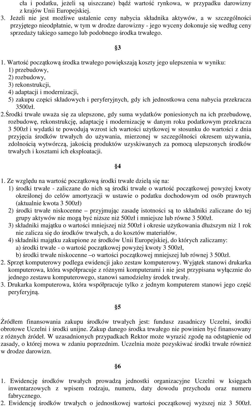 lub podobnego środka trwałego. 3 1.