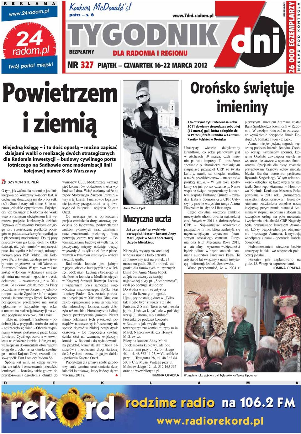 Stan obecny linii numer 8 nie napawa jednakże optymizmem. Pojedynczy tor, biegnący z Radomia do Warki wraz z rosnącym obciążeniem linii wymusza podjęcie konkretnych działań.