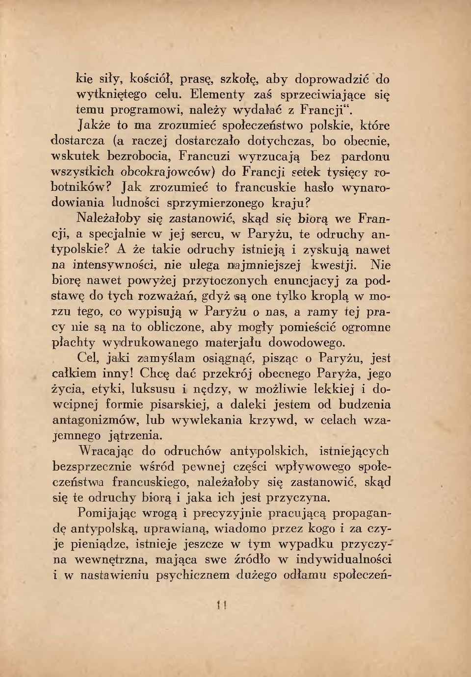 setek tysięcy robotników? Jak zrozumieć to francuskie hasło wynarodow iania ludności sprzymierzonego k raju?