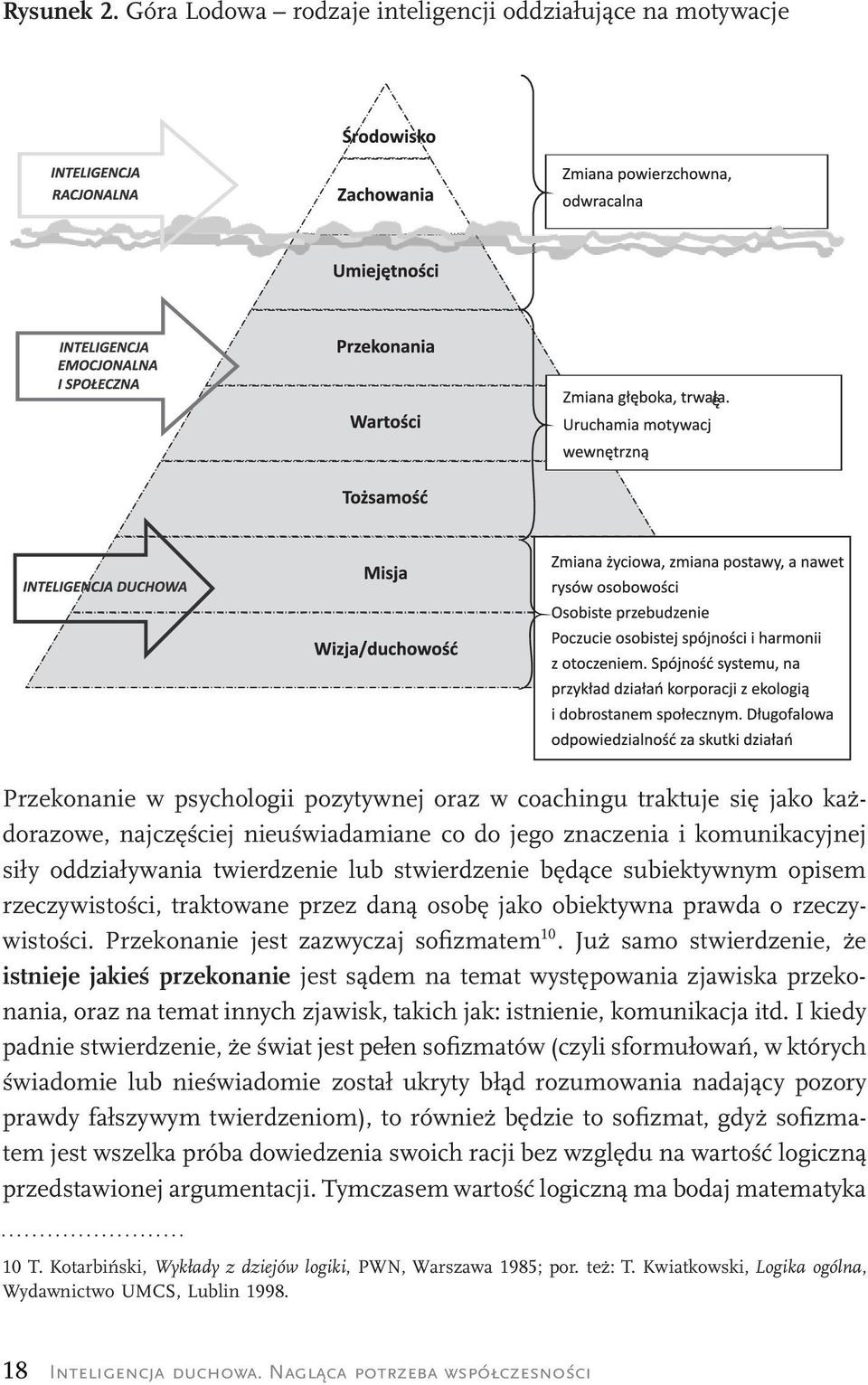 komunikacyjnej siły oddziaływania twierdzenie lub stwierdzenie będące subiektywnym opisem rzeczywistości, traktowane przez daną osobę jako obiektywna prawda o rzeczywistości.