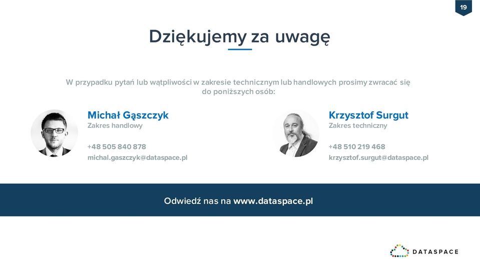 handlowy Krzysztof Surgut Zakres techniczny +48 505 840 878 michal.