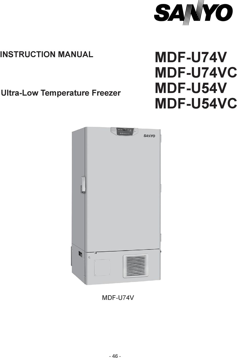 Freezer MDF-U74V