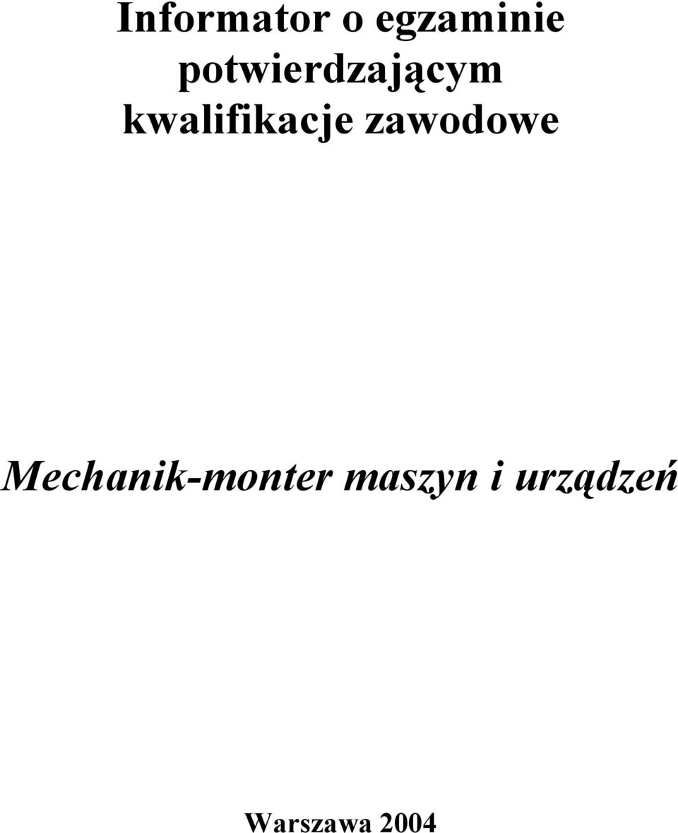 kwalifikacje zawodowe