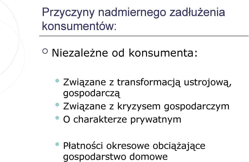 gospodarczą Związane z kryzysem gospodarczym O