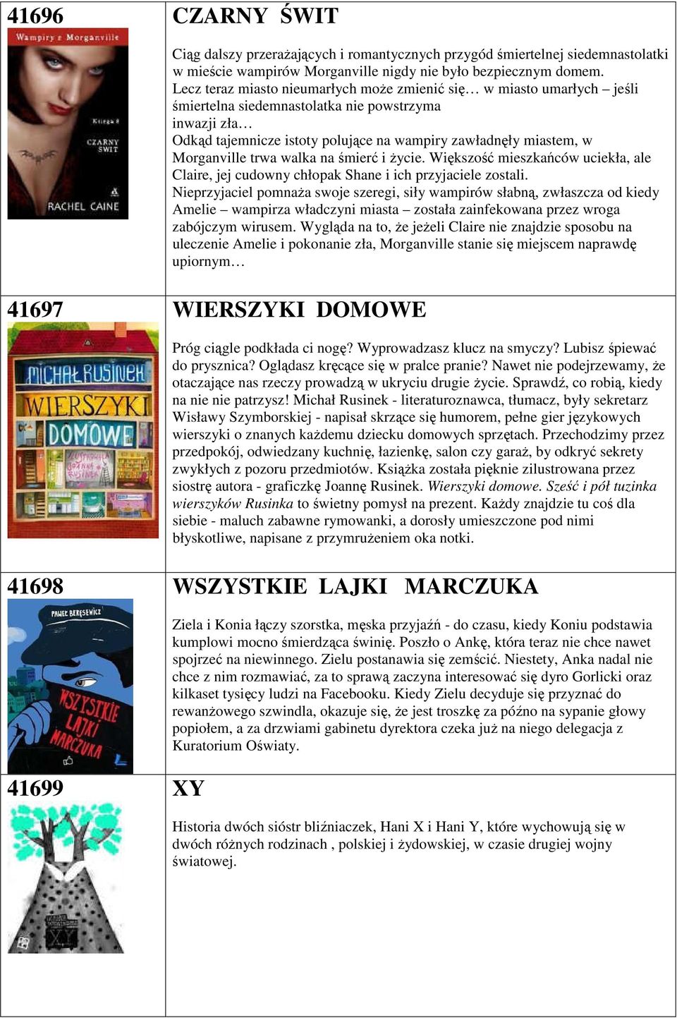 Morganville trwa walka na śmierć i życie. Większość mieszkańców uciekła, ale Claire, jej cudowny chłopak Shane i ich przyjaciele zostali.