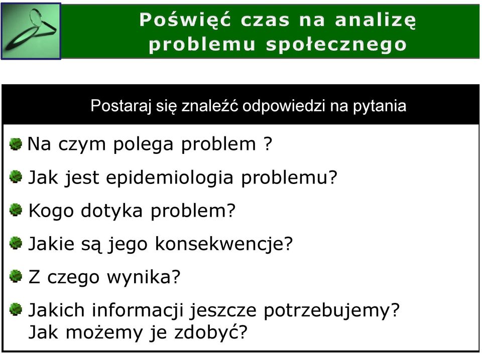 Kogo dotyka problem? Jakie są jego konsekwencje?