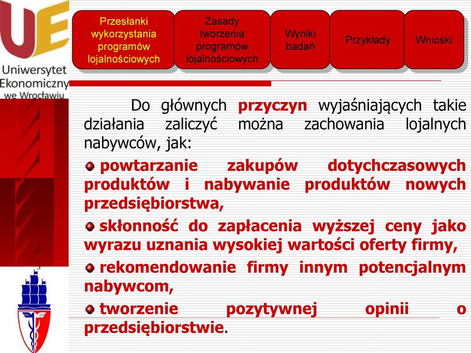 przedsiębiorstwa, skłonność do zapłacenia wyższej ceny jako wyrazu uznania wysokiej wartości