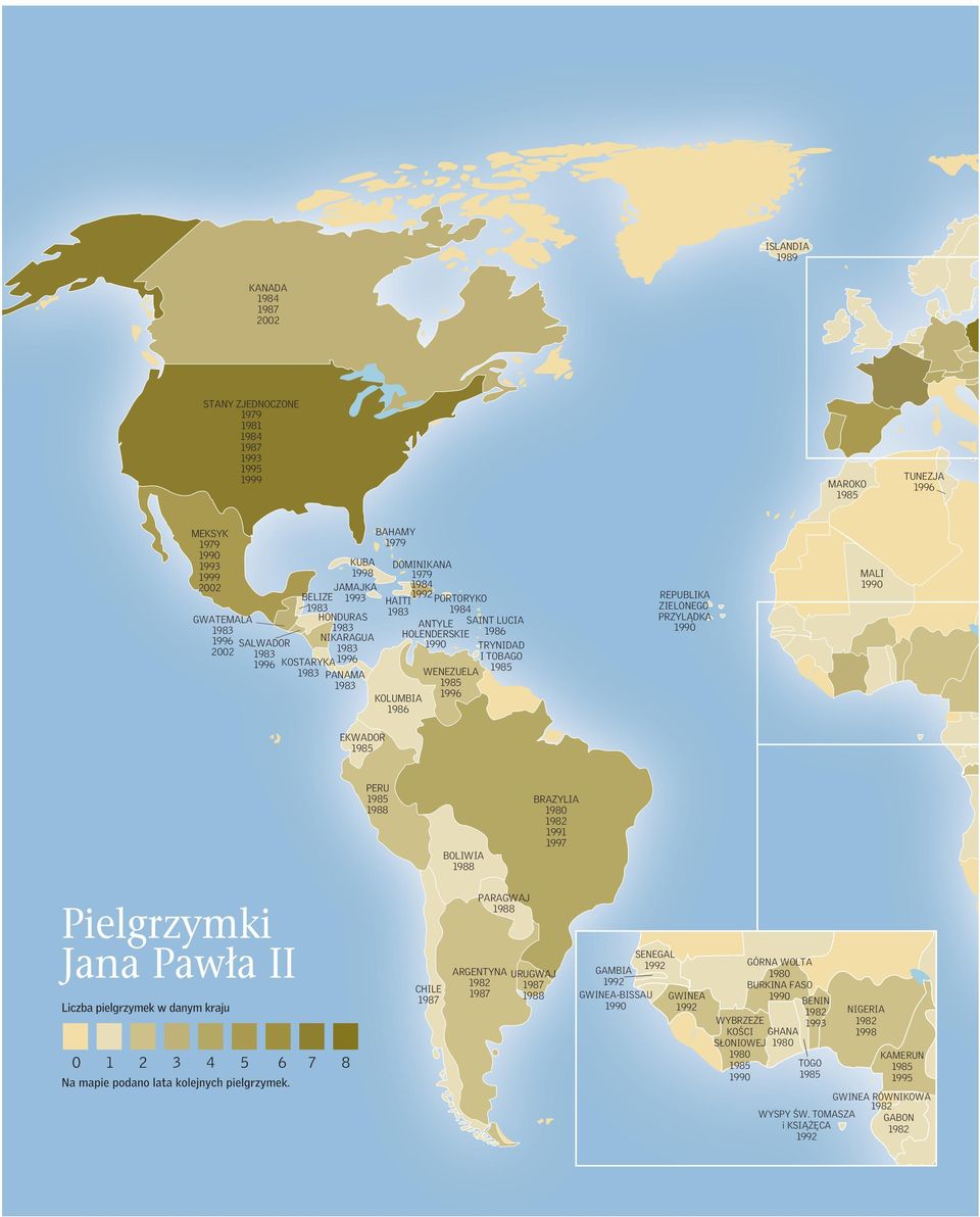 WENEZUELA 1996 KAMERUN JAMAJKA WYSPY ŚW.