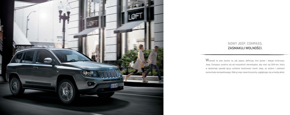 Jeep Compass uwalnia się od wszystkich stereotypów, aby stać się SUV-em, który w