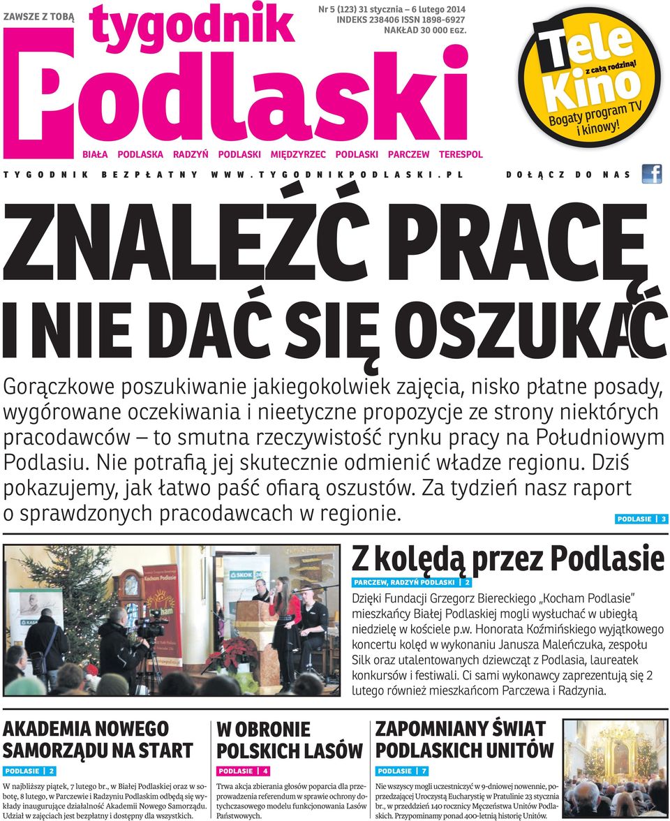 P L D O Ł Ą C Z D O N A S ZNALEŹĆ PRACĘ I NIE DAĆ SIĘ OSZUKAĆ Gorączkowe poszukiwanie jakiegokolwiek zajęcia, nisko płatne posady, wygórowane oczekiwania i nieetyczne propozycje ze strony niektórych