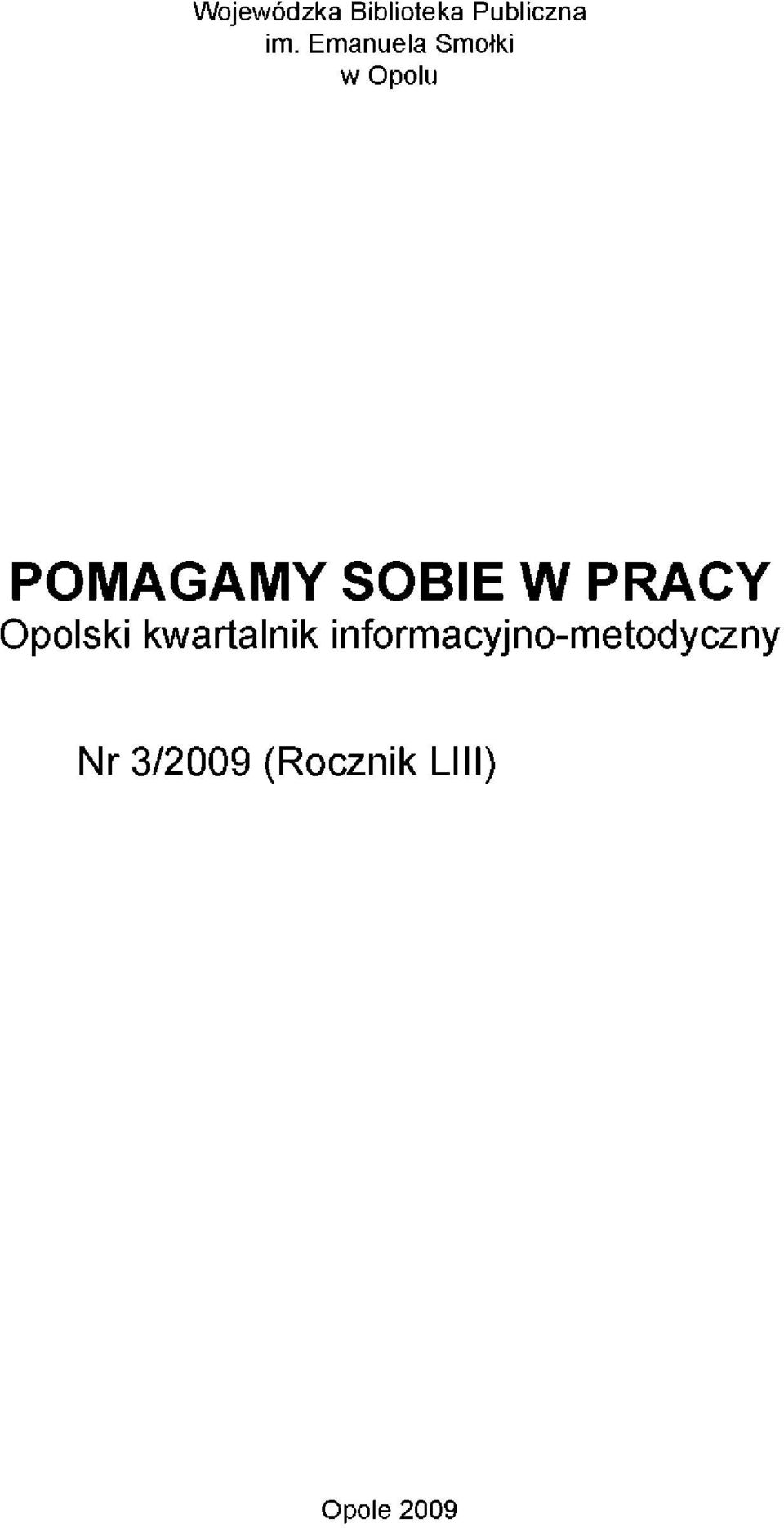 PRACY Opolski kwartalnik