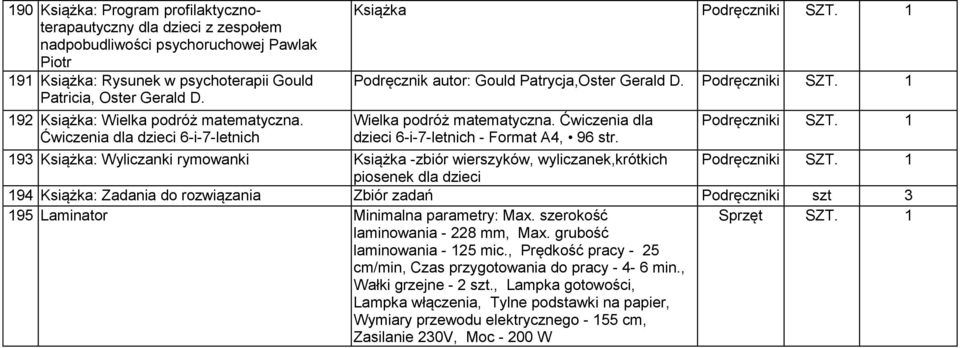 Ćwiczenia dla dzieci 6-i-7-letnich - Format A4, 96 str.