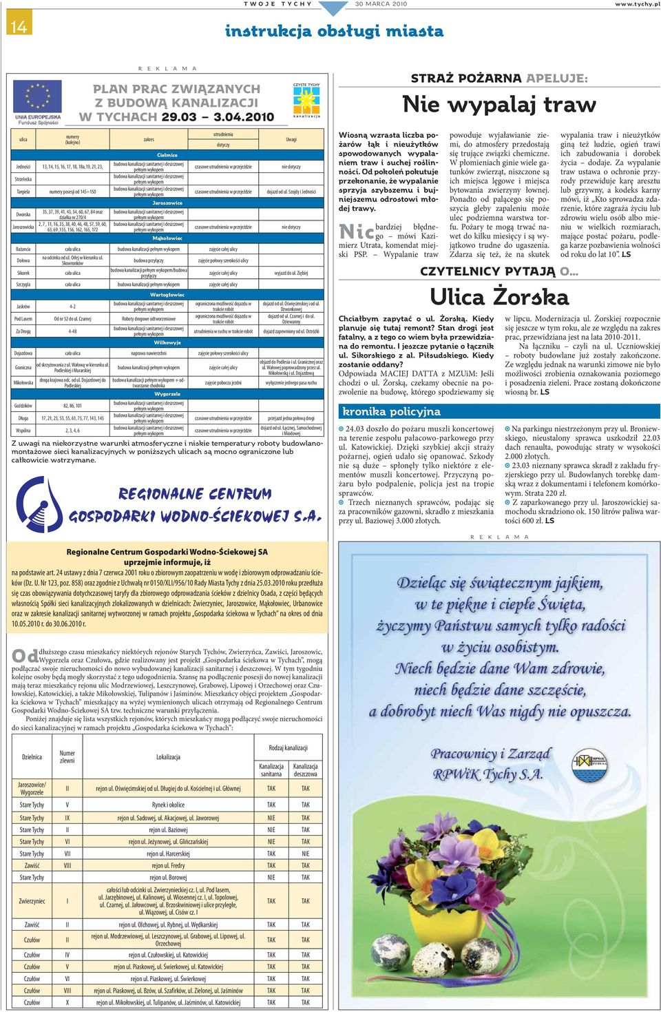 sanitarnej i deszczowej pełnym wykopem budowa kanalizacji sanitarnej i deszczowej pełnym wykopem Jaroszowice budowa kanalizacji sanitarnej i deszczowej pełnym wykopem budowa kanalizacji sanitarnej i