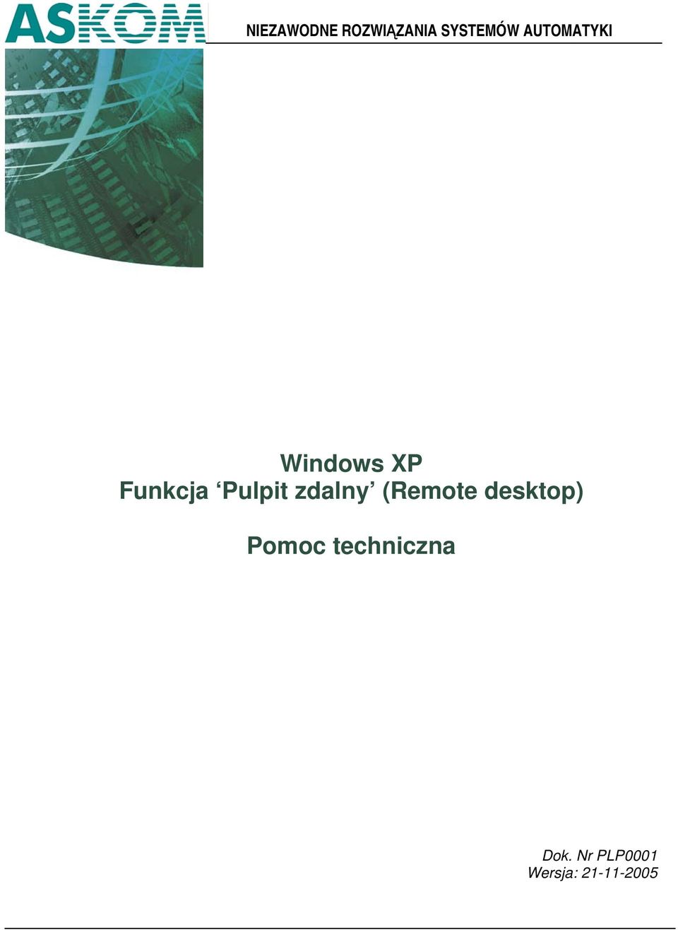 Pulpit zdalny (Remote desktop)