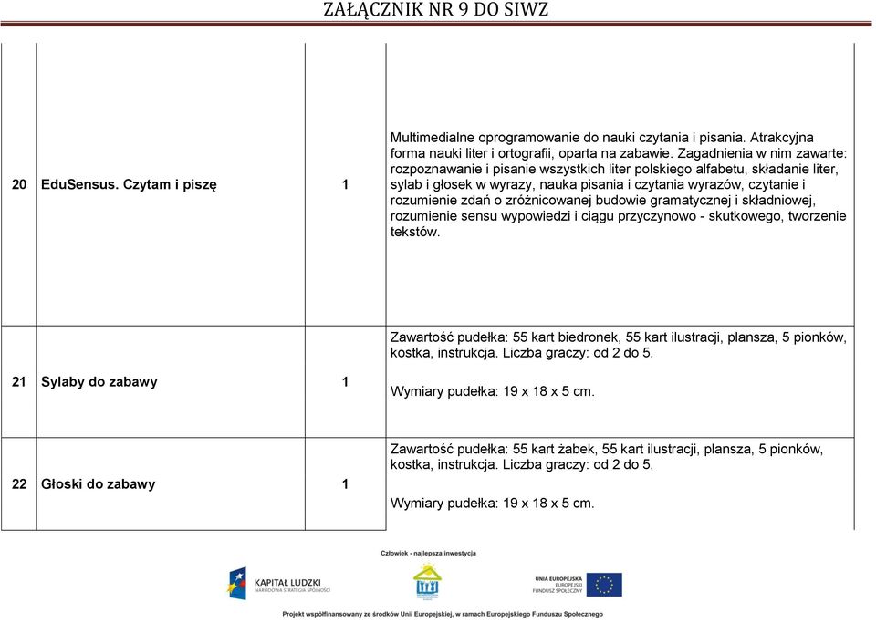 zróżnicowanej budowie gramatycznej i składniowej, rozumienie sensu wypowiedzi i ciągu przyczynowo - skutkowego, tworzenie tekstów.