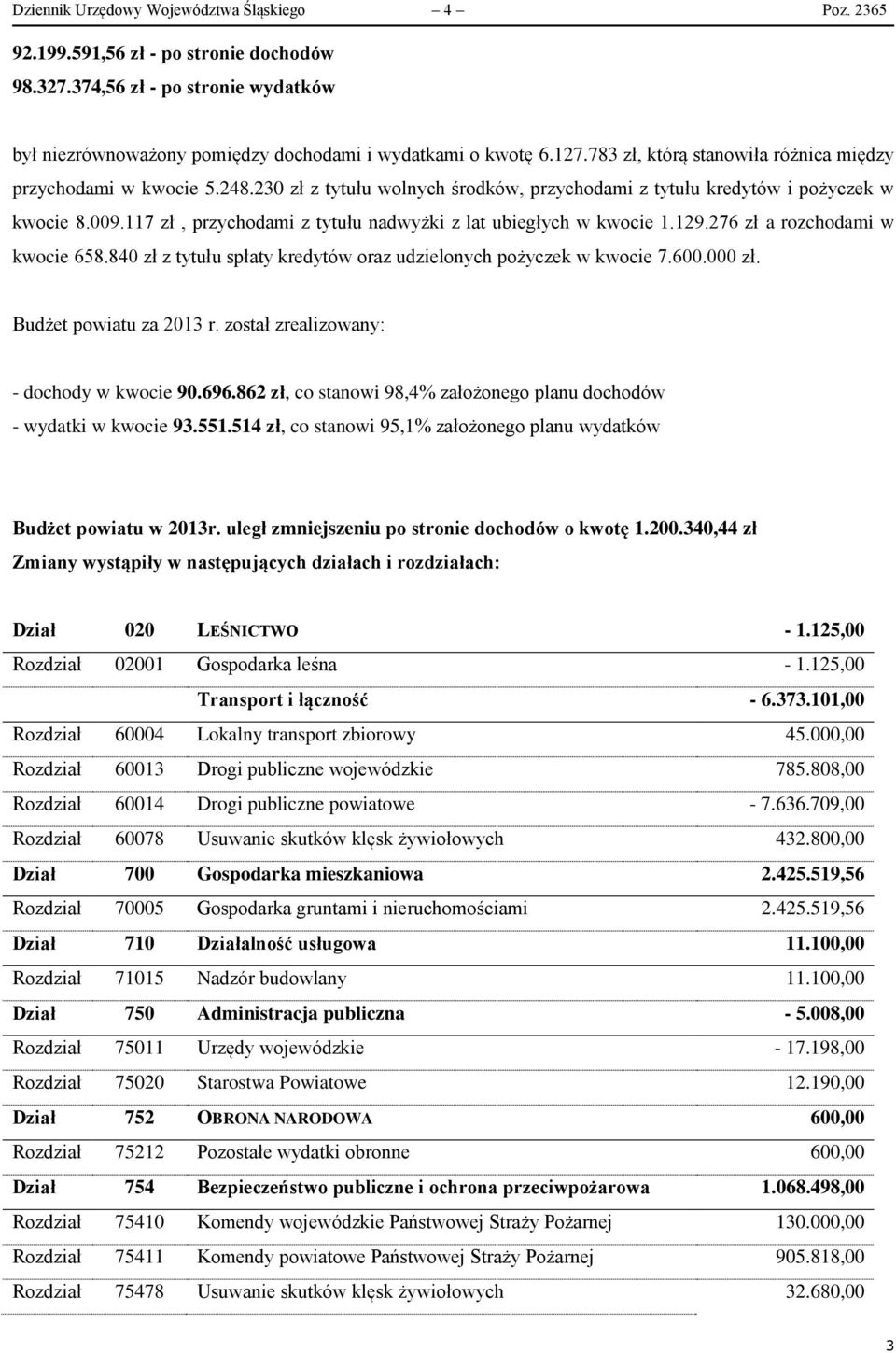 117 zł, przychodami z tytułu nadwyżki z lat ubiegłych w kwocie 1.129.276 zł a rozchodami w kwocie 658.840 zł z tytułu spłaty kredytów oraz udzielonych pożyczek w kwocie 7.600.000 zł.