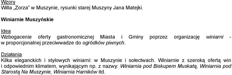 proporcjonalnej przeciwwadze do ogródków piwnych.