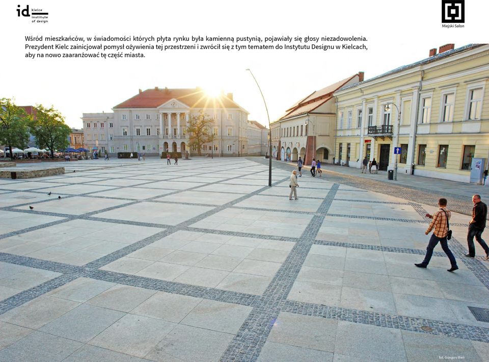 Prezydent Kielc zainicjował pomysł ożywienia tej przestrzeni i zwrócił