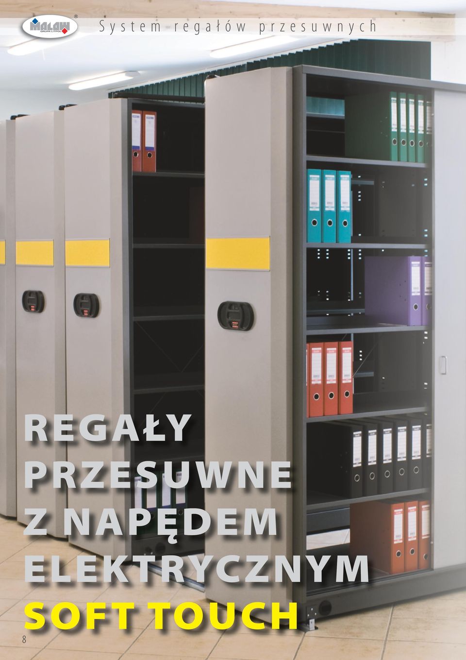 REGAŁY PRZESUWNE Z