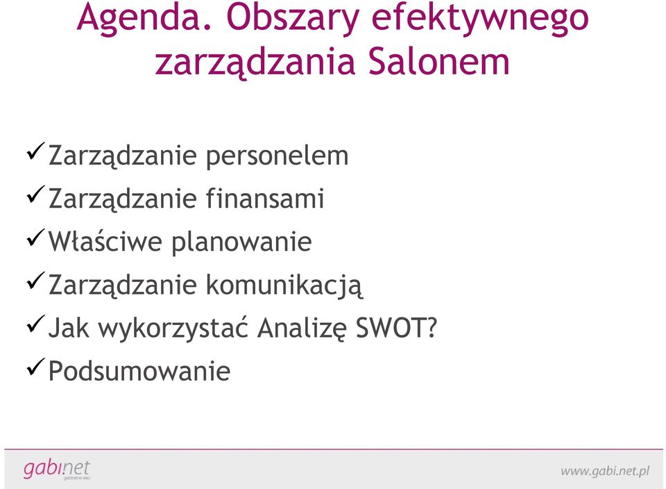 Zarządzanie personelem Zarządzanie finansami