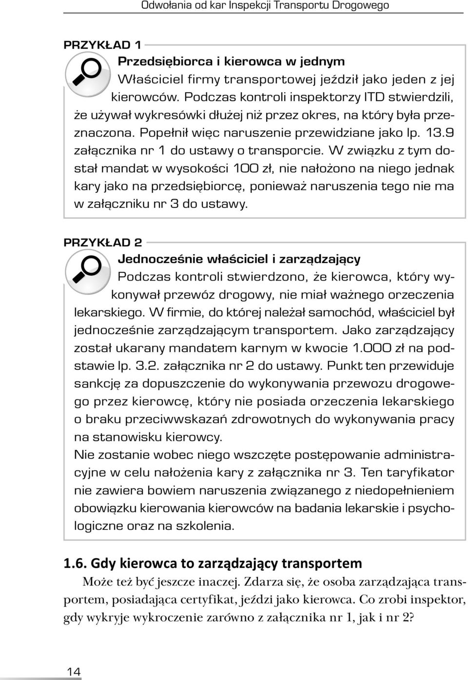 9 załącznika nr 1 do ustawy o transporcie.