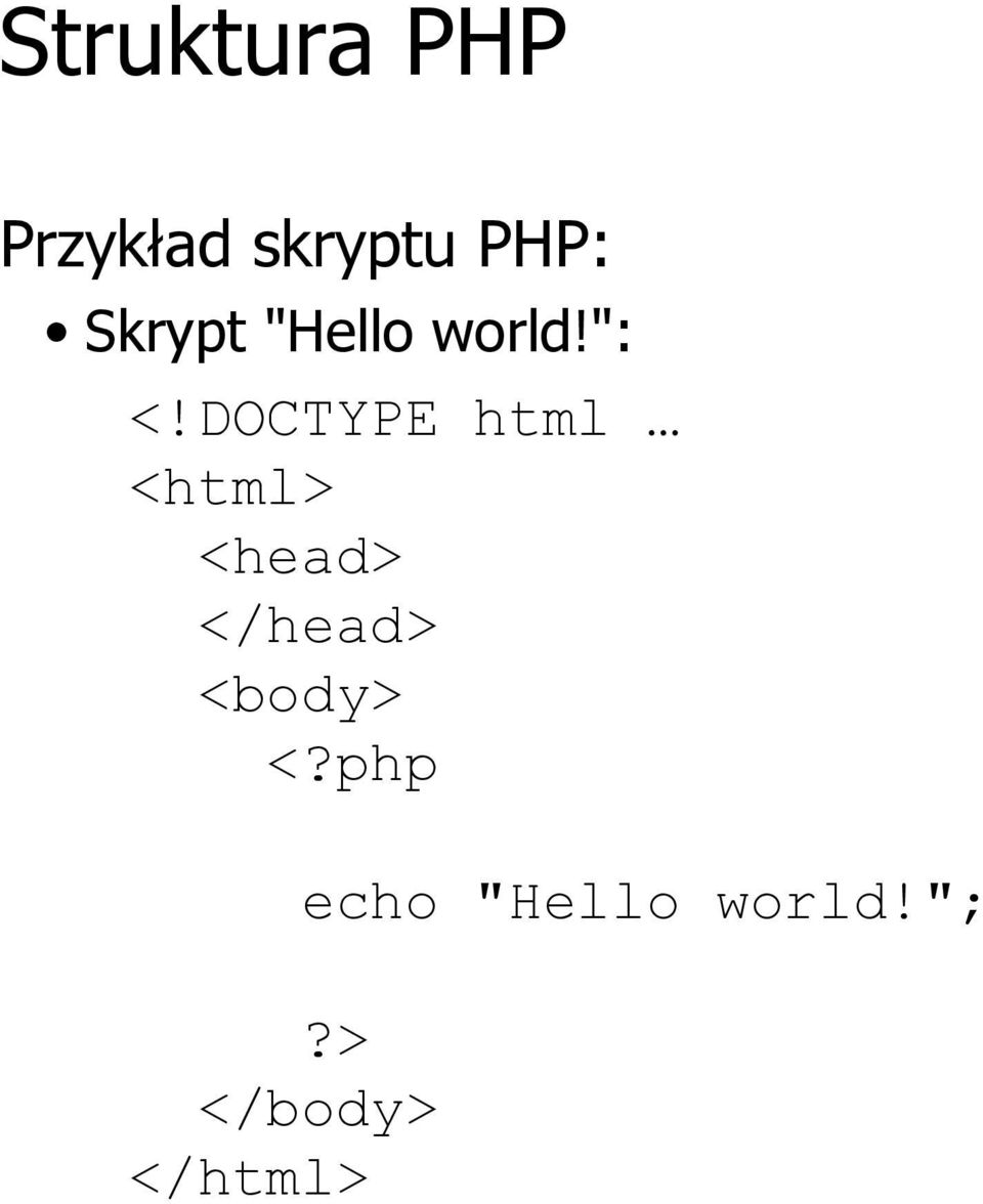 DOCTYPE html <html> <head> </head>