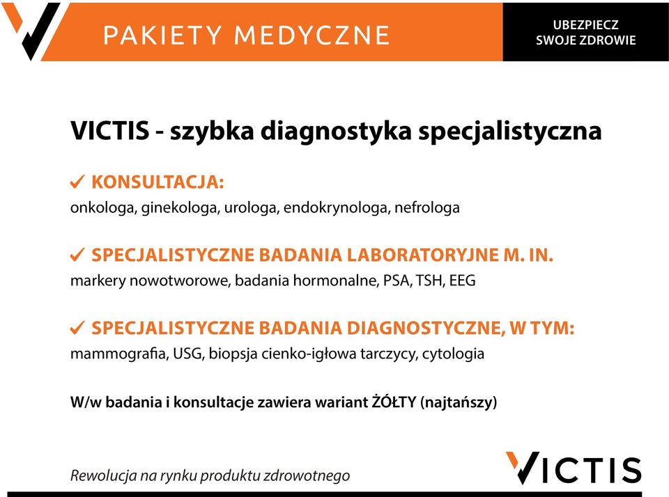 markery nowotworowe, badania hormonalne, PSA, TSH, EEG Specjalistyczne badania diagnostyczne,