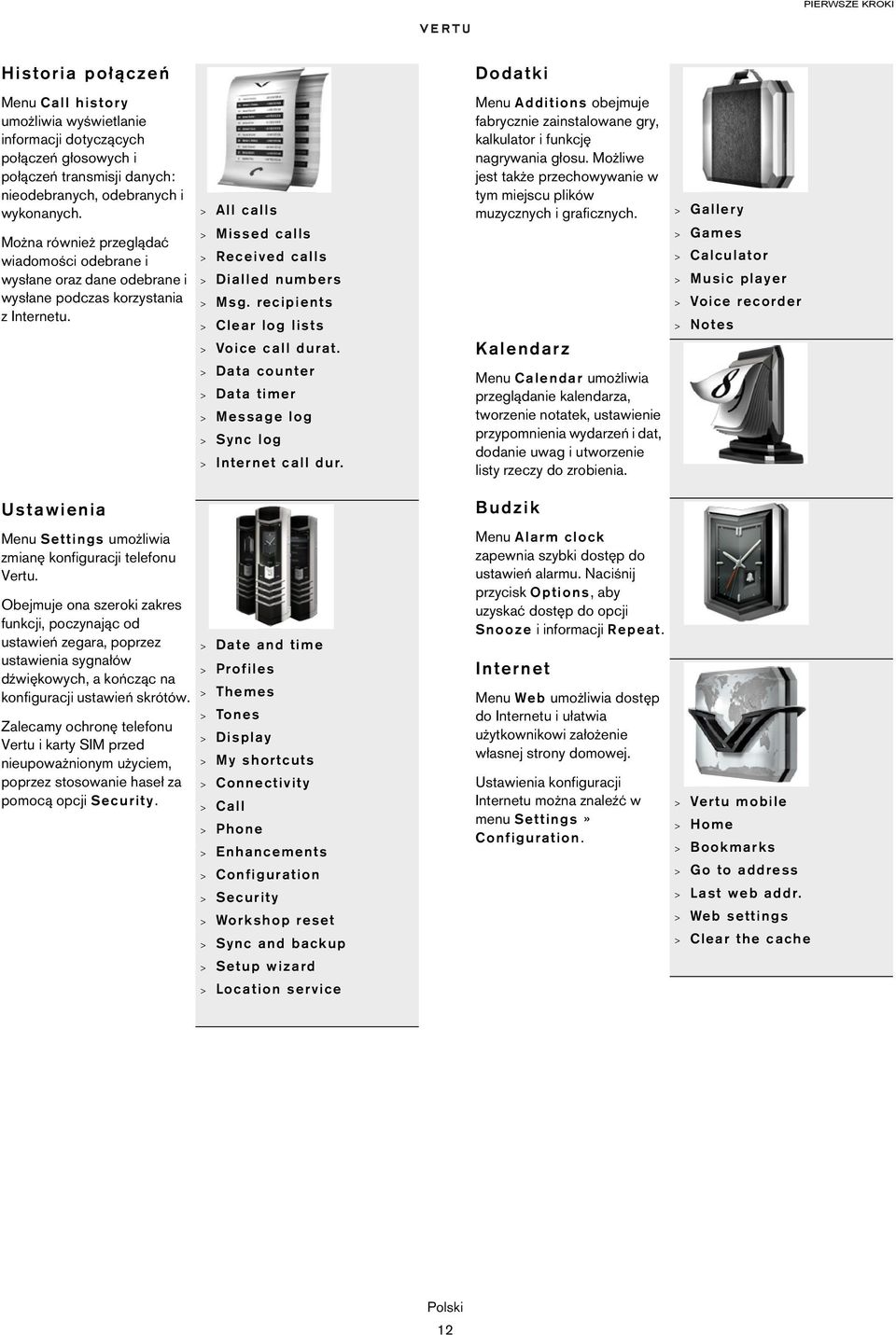 recipients > Clear log lists > Voice call durat. > Data counter > Data timer > Message log > Sync log > Internet call dur.