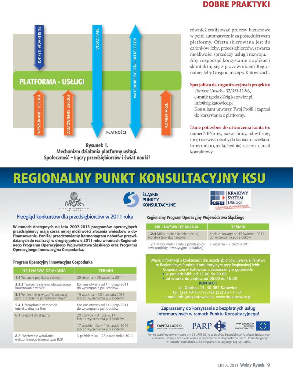 Oferta skierowana jest do członków Izby, przedsiębiorców, stwarza możliwości sprzedaży usług i rozwoju.