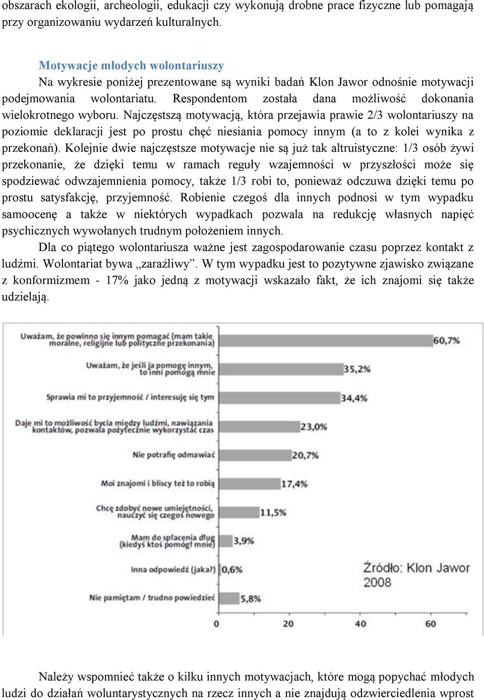 Respondentom została dana możliwość dokonania wielokrotnego wyboru.